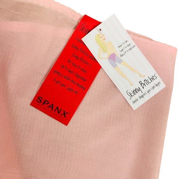2 NWT SPANX Skinny Britches Panties - Everyday Thong & Hipster in Gloss -Size XL - Picture 7 of 15